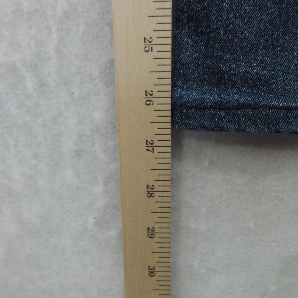 True Religion Geno Relaxed Slim Jeans Mens 32x26 Blue Medium Wash Stretch Denim